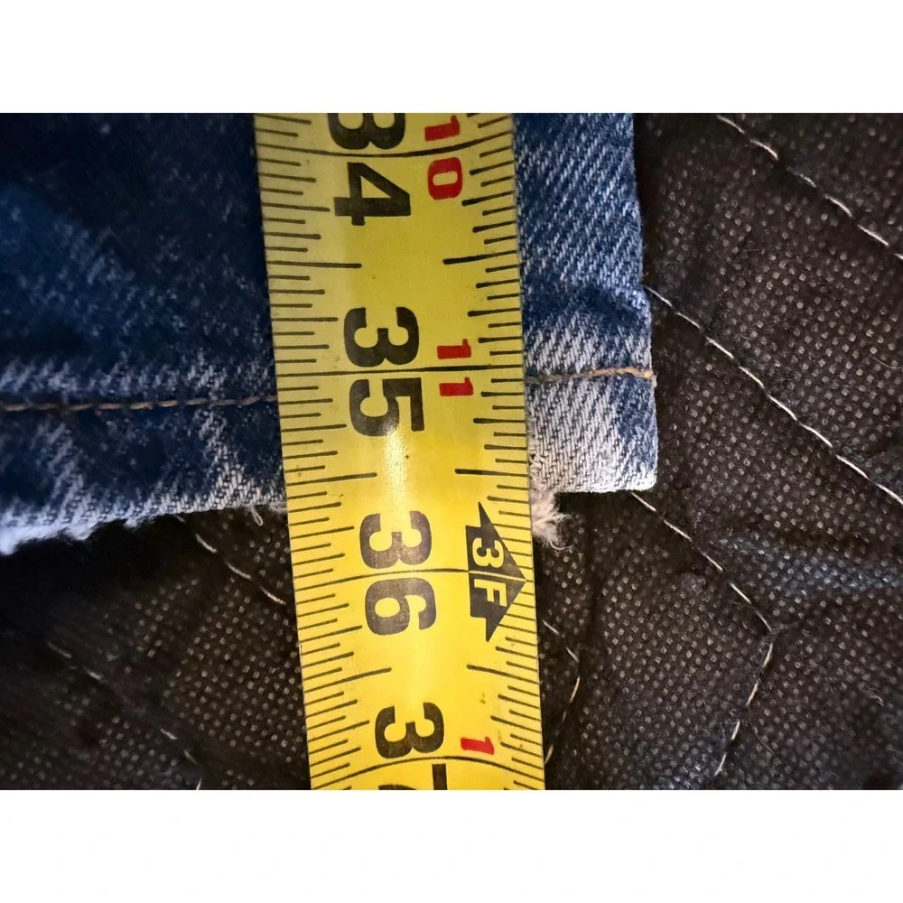 Levi's 517 Bootcut Jeans Mens W34 L36 Blue Red Tab Y2K Vintage Denim